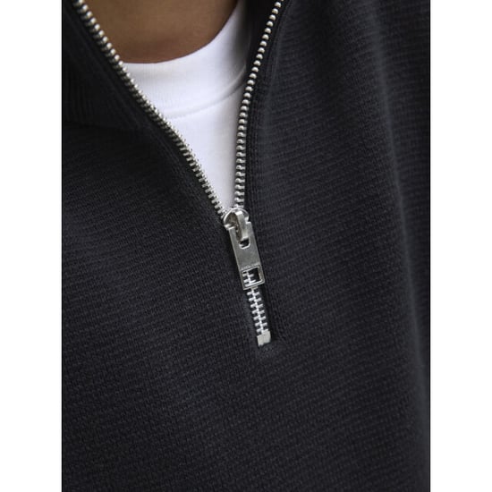 Jack & Jones Jprblamilano stitch knit half zip jnr - - Image 6