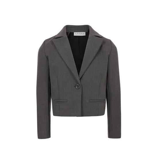Looxs Revolution Cropped blazer grey melee voor meisjes in de kleur - Image 6