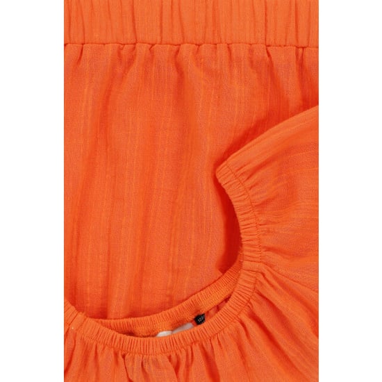 Looxs Revolution Cropped zomer top manderijn voor meisjes in de kleur - Image 5