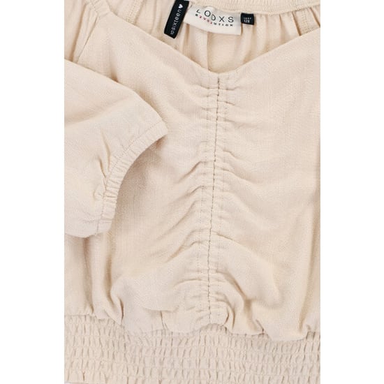 Looxs Revolution Top viscose / linnen zand voor meisjes in de kleur - Image 3