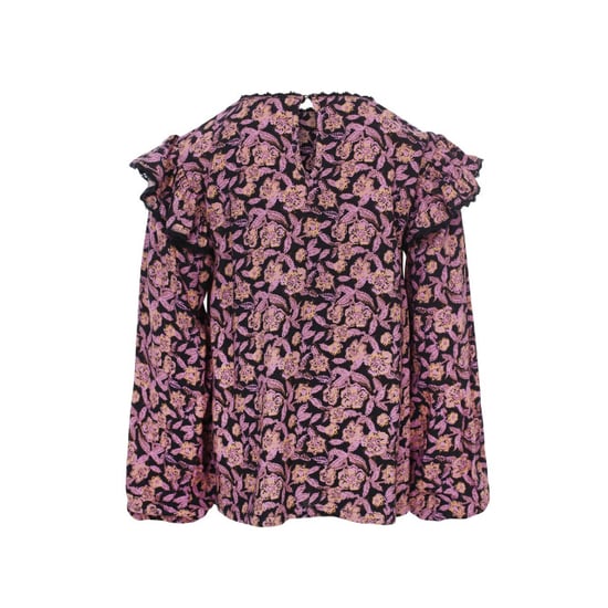 Looxs Revolution Viscose wijde blouse autumn flower voor meisjes in de kleur - Image 5