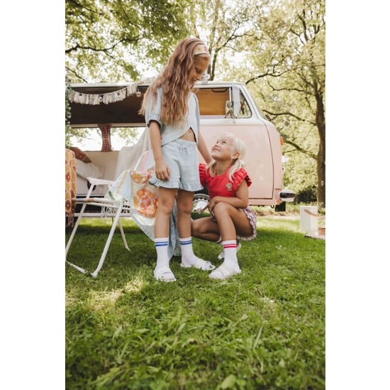 Looxs Revolution Short light blue viscose/linnen voor meisjes in de kleur - Image 5
