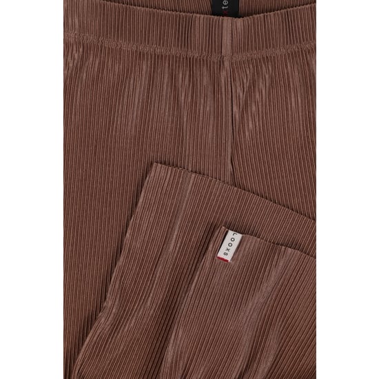 Looxs Revolution Plissé pants wide leg clay color voor meisjes in de kleur - Image 4
