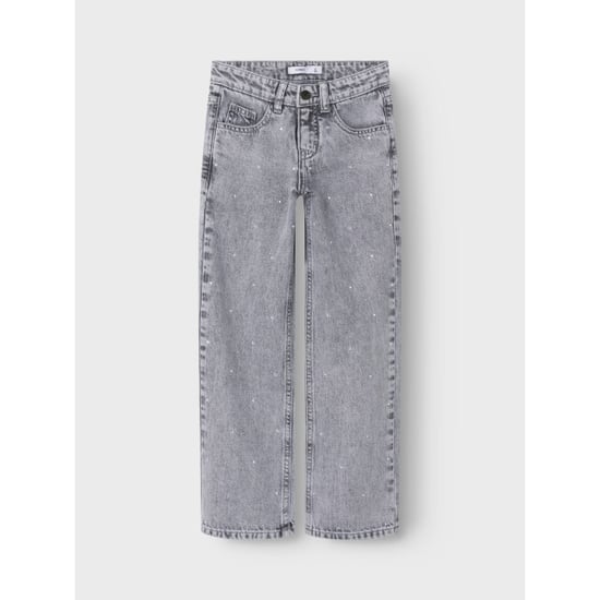 Name It Winter jeansbroek meisjes- straight fit nkfrose - Image 4