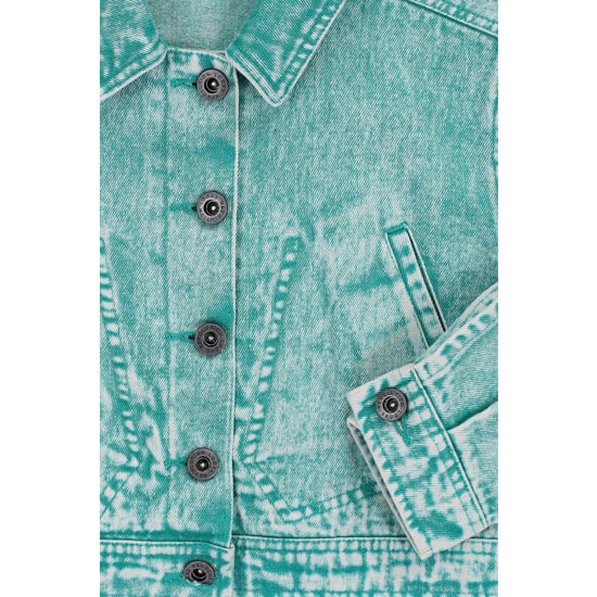 Looxs Revolution Denim jasje voor meisjes in de kleur - Image 3