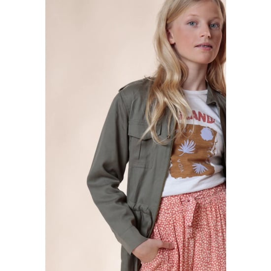 Miss-T Meisjes jas joanna army - Image 3