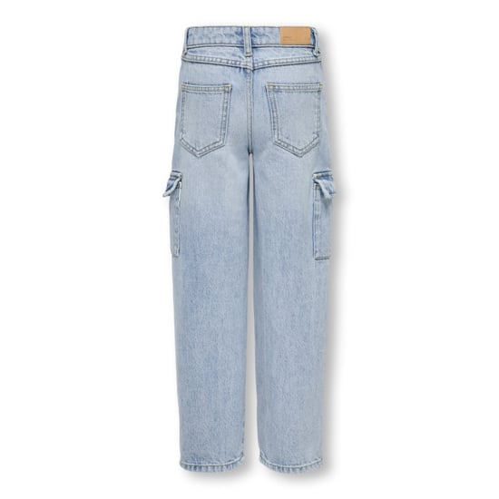 Only Kogharmony wide cargo carrot azg no blue denim - Image 3