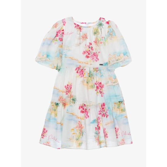 Patachou Meisjes jurk riviera print - Image 1