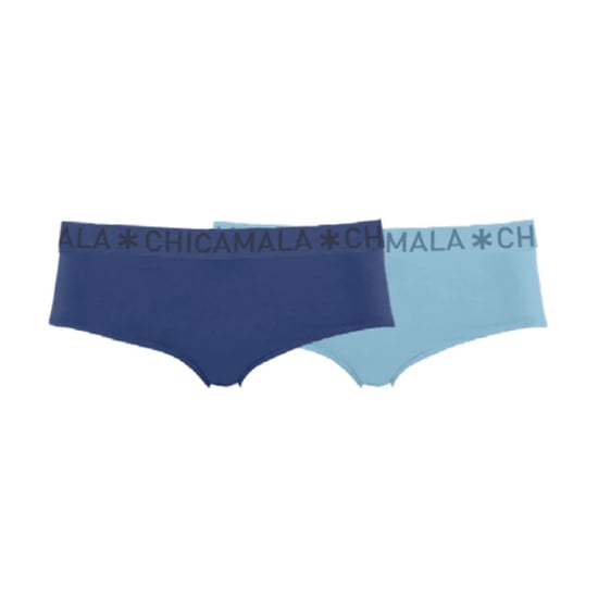 Muchachomalo Girls 2-pack hipster solid - Image 2