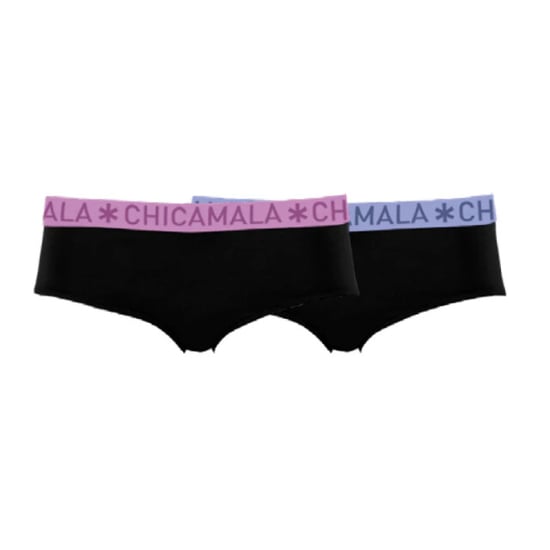 Muchachomalo Girls 2-pack hipster solid - Image 2