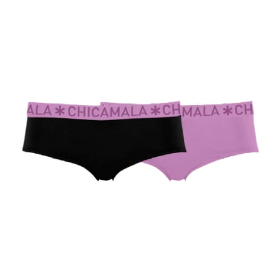 Muchachomalo Girls 2-pack hipster solid - Image 2