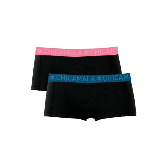 Muchachomalo Meisjes 2-pack boxershorts effen - Image 2
