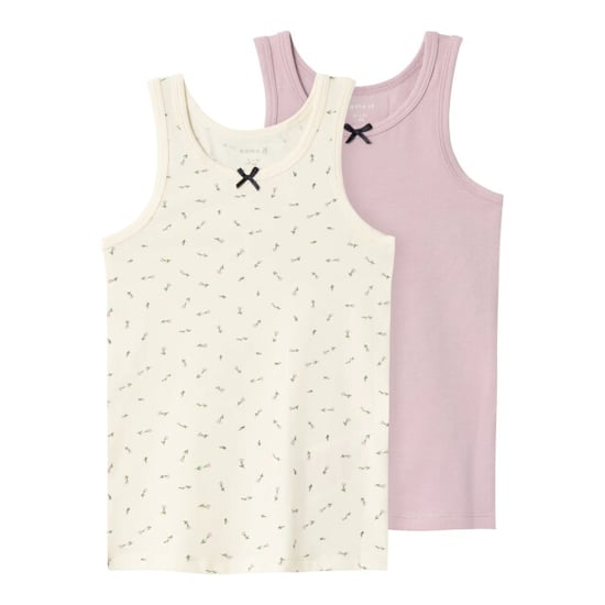 Name It Kinder topjes meisjes nkftank roze/off-white 2-pack - Image 1
