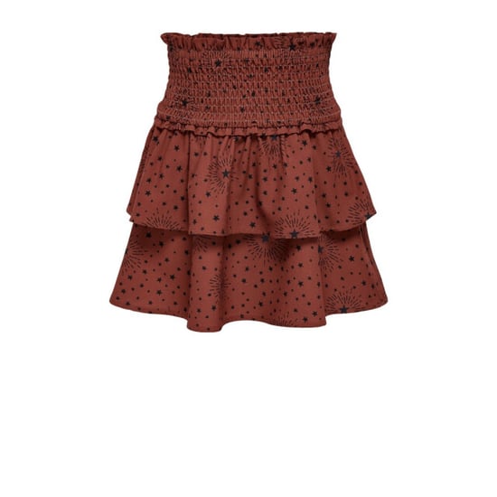 Only Konmolly layerd smock skirt cs ptm brique - Image 1