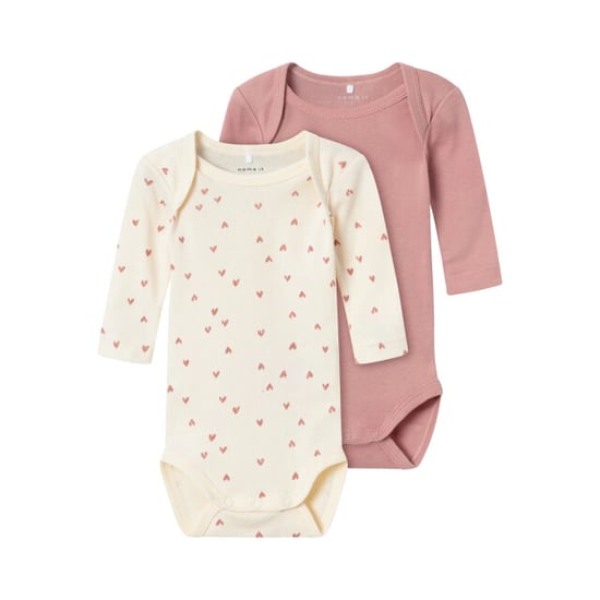 Name It Meisjes bodysuits nbfbody hartjes 2-pack - Image 1