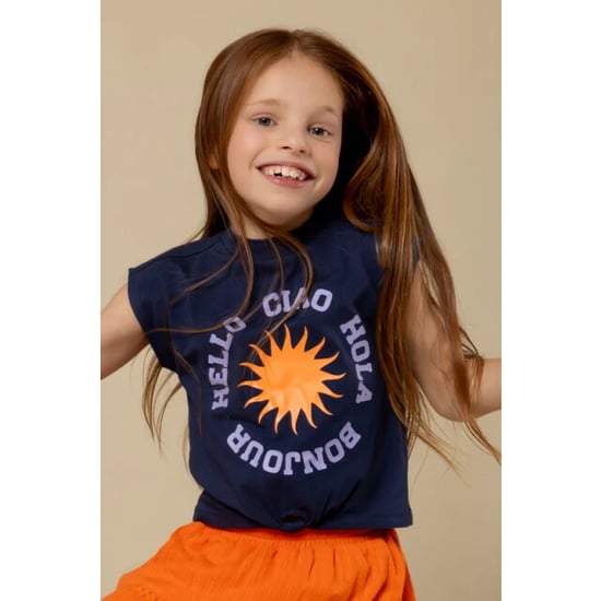 Looxs Revolution Jersey mouwloze top navy voor meisjes in de kleur - Image 2