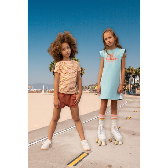 Moodstreet Meisjes t-shirt smiley aop licht - Image 3