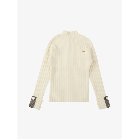 Patachou Meisjes top rib turtleneck - Image 1