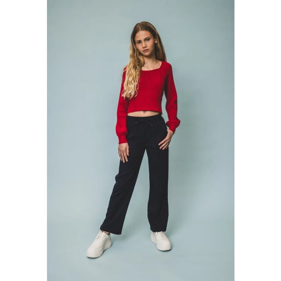 Looxs Revolution Gebreide top scarlet red voor meisjes in de kleur - Image 5
