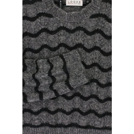 Looxs Revolution Gebreide trui wave stripe voor meisjes in de kleur - Image 4