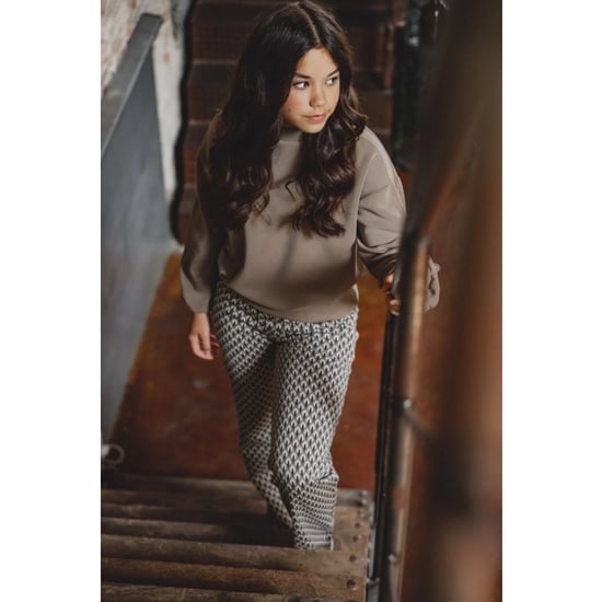 Looxs Revolution Super soft viscose sweater taupe voor meisjes in de kleur - Image 6