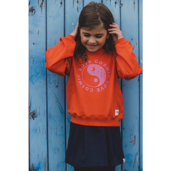 Looxs Revolution Sweater fluo orange voor meisjes in de kleur - Image 3