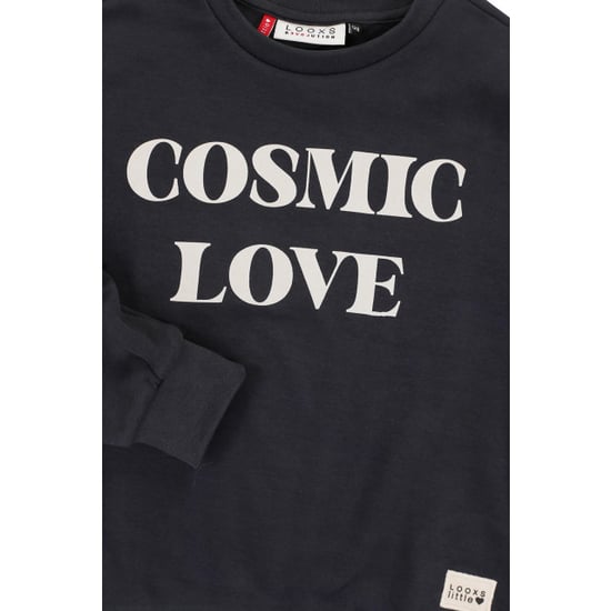 Looxs Revolution Meisjes sweater punta graphite - Image 5
