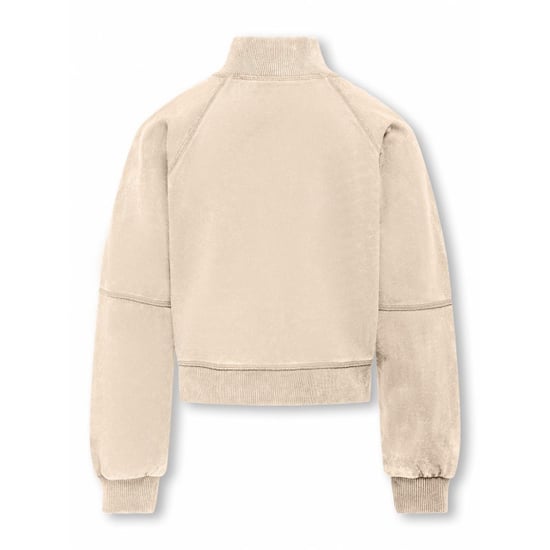 Only Kogdonna ls half zip washed swt ecru - Image 2