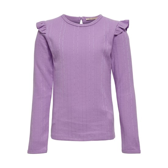 Only Kogmimi ls frill tee wvn lila - Image 1