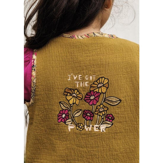 Looxs Revolution Meisjes reversibel gilet palms - Image 2