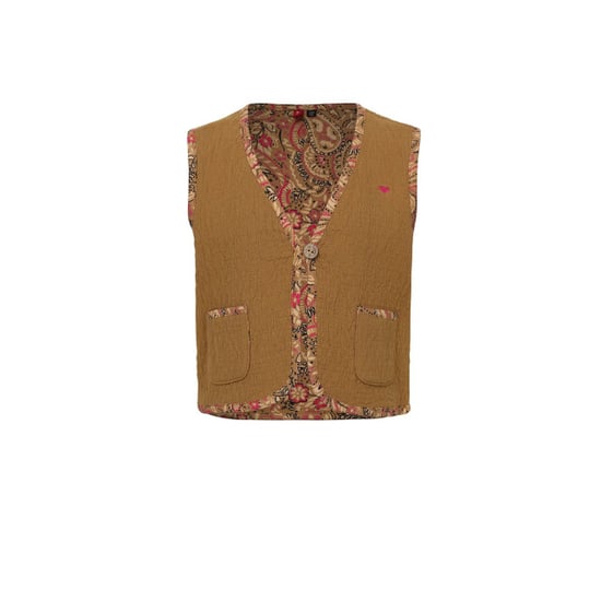 Looxs Revolution Meisjes reversibel gilet palms - Image 6