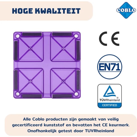 Coblo Classic magnetisch racebaan 70 stuks - Image 6