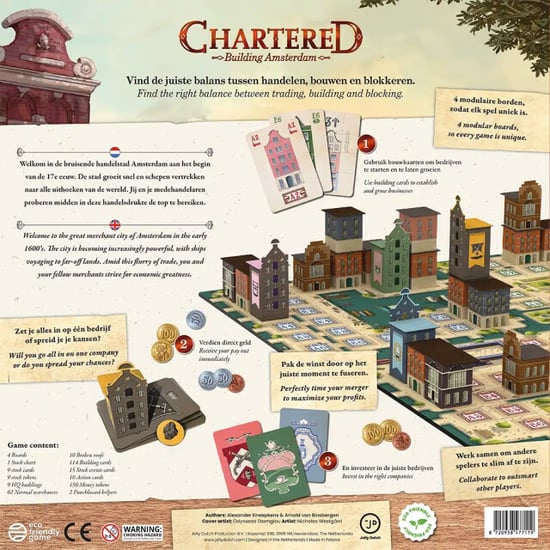 Jolly Dutch Chartered the golden age bordspel - Image 3