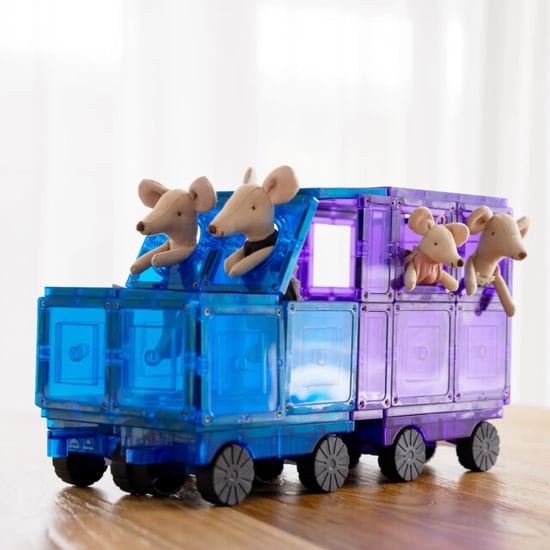 Learn and Grow Toys Learn and grow magnetische tegels auto pakket 28 delig - Image 5