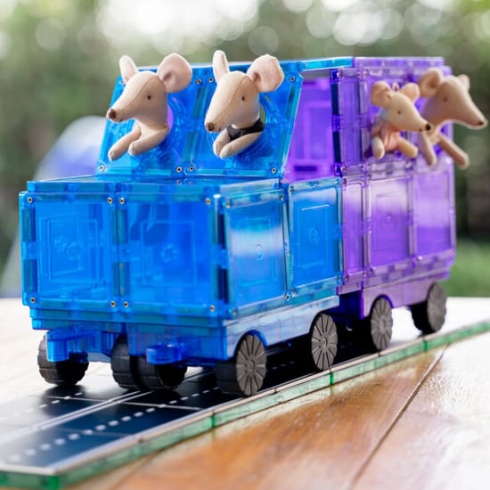 Learn and Grow Toys Learn and grow magnetische tegels auto pakket 28 delig - Image 6