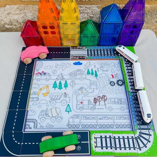 Learn and Grow Toys Learn and grow magnetische toppers treinbaan 40 delig - Image 4