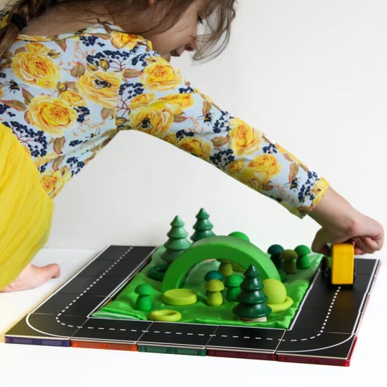 Learn and Grow Toys Learn and grow magnetische toppers weg pakket 40 delig - Image 2