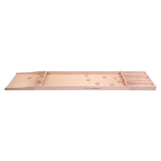 Longfield Games Longfield sjoelbak deluxe premium met 30 sjoelstenen wedstrijdsjoelbak 200 cm - Image 4