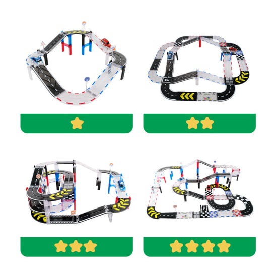 MNTL Magnetische autobaan 101-delig - Image 6