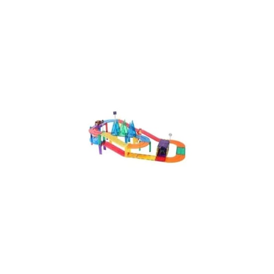 MNTL Magnetische autobaan racebaan regenboog 108-delig - Image 5