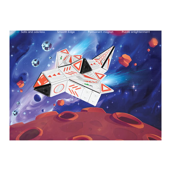 MNTL Magnetische bouwtegels ruimteverkenning 180-delig - Image 4