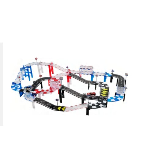 MNTL Magnetische autobaan set 72-delig - Image 3