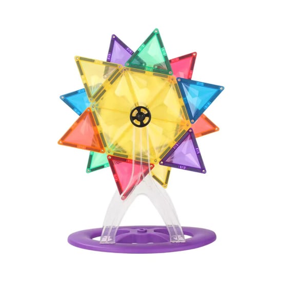 MNTL Magnetische tegels rainbow draaimolen 46 stuks - Image 3
