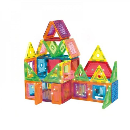 Magic Magnetic Procart 3d magnetische constructie set met led verlichting - Image 4