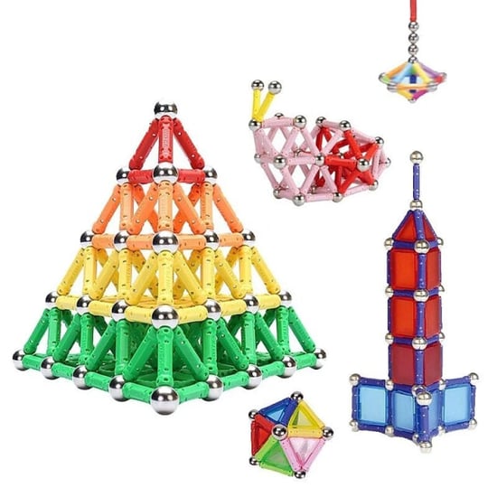 Magic Magnetic Procart magnetisch speelgoed 3d 230 stuks - Image 5