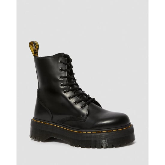Dr Martens Jadon Smooth Kvinno Plattformstövlar - (Svart) - Image 4