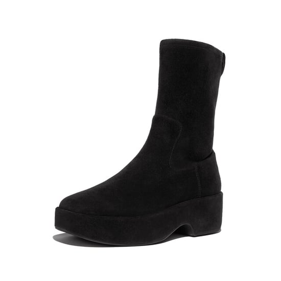FitFlop F-luma boot stretch suede (wrapped) - Image 1