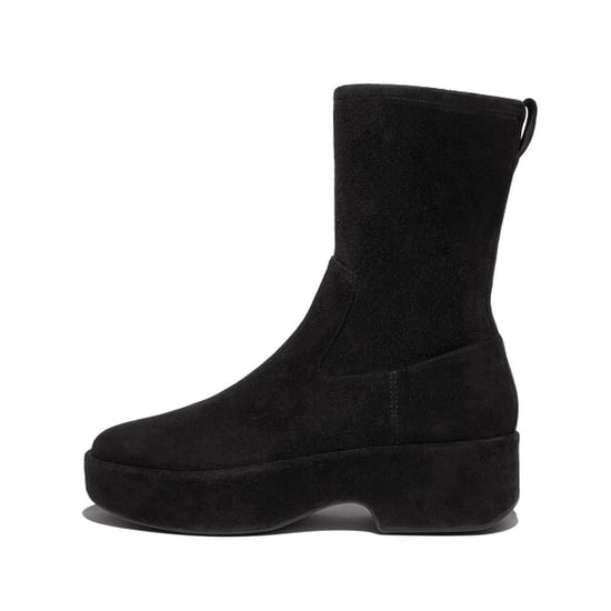 FitFlop F-luma boot stretch suede (wrapped) - Image 3