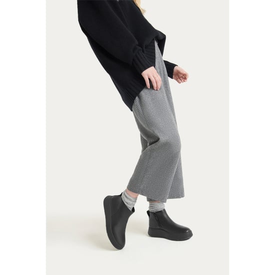FitFlop F-mode leather flatform zip ankle boots - Image 4