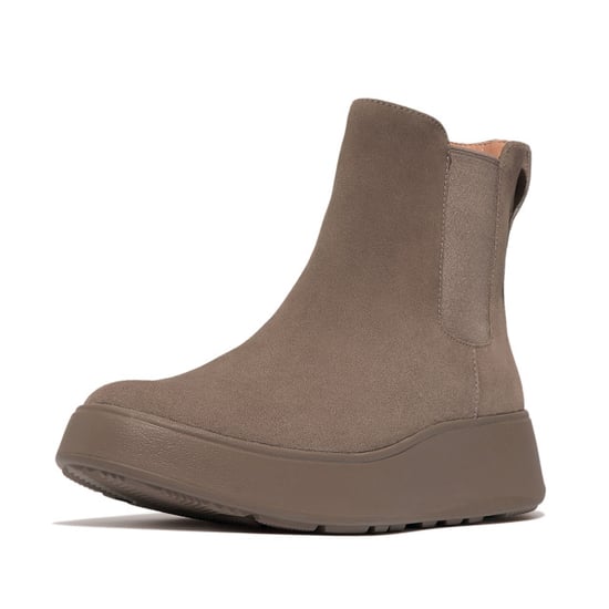 FitFlop F-mode suede flatform chelsea boots - Image 6